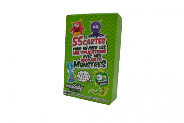 55 CARTES POUR APPRENDRE LES MULTIPLICATIONS