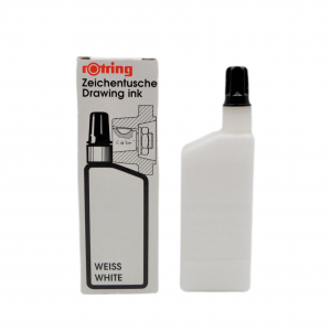 ENCRE DE CHINE BLANC 23ML -ROTRING-