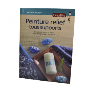 LIVRE PEINTURE RELIEF TOUS SUPPORT -CREATIVA-