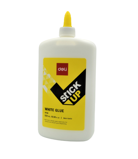 STICK UP WHITE GLUE 500ML -DELI-