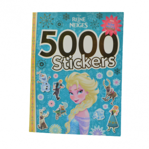 LIVRE 5000 STICKERS LA REINE DES NEIGES -HACHETTE-