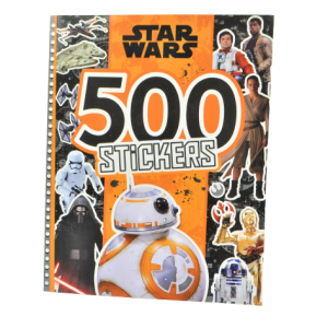 LIVRE D'ACTIVITE AVEC 500 STICKERS STAR WARS -HACHETTE-