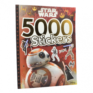 LIVRE D’ACTIVITE AVEC 5000 STICKERS STAR WARS -HACHETTE-