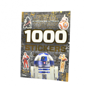 LIVRE D’ACTIVITE AVEC 1000 STICKERS STAR WARS -HACHETTE-