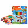 BOITE DE 24 CRAYONS DE COULEURS MASH MALOW