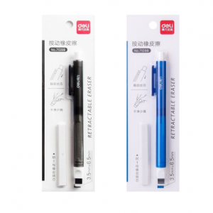 PORTE GOMME RECHARGEABLE ERASER + RECHARGE -DELI-