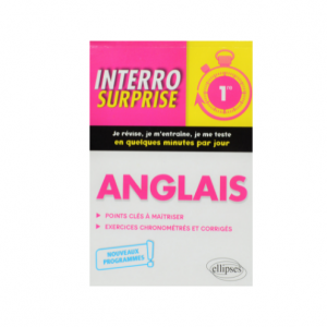 INTERRO SURPRISE ANGLAIS 1RE