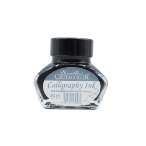 ENCRE DE CALLIGRAPHIE 30ML NOIR -CRETACOLOR-