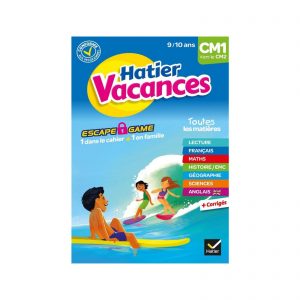 CAHIER DE VACANCES CM1 VERS LE CM2 -HATIER-