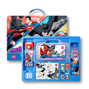 COFFRET DE DESSIN SUPER HEROS -DELI-