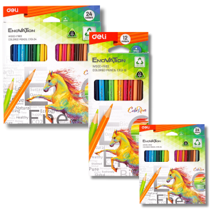 CRAYONS DE COULEUR ENOVATION -DELI-