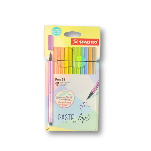 FEUTRES PEN 68 PASTELLOVE -STABILO-